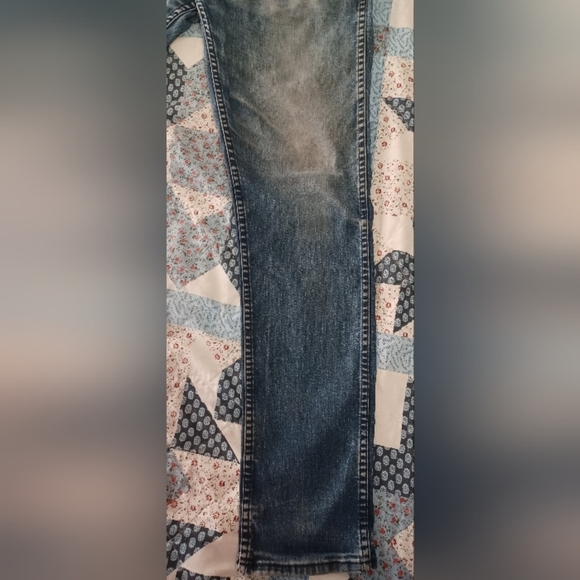 A Levi's 511 Rare Black R Tab Slim Straight Leg Denim Jeans - Picture 9 of 16